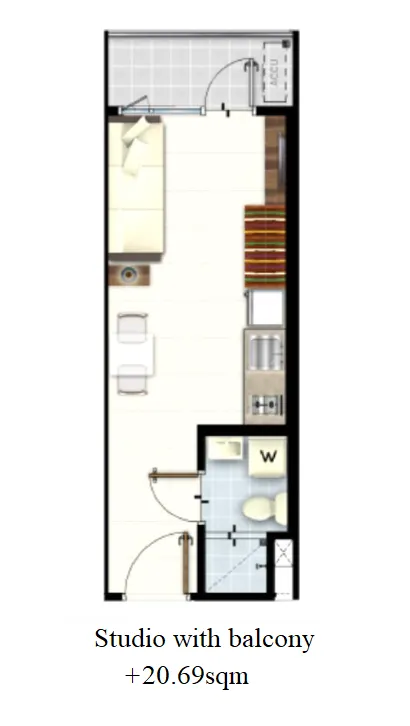 https://www.manilacondohub-smdc.com/images/properties/light-2/unit-layouts/06 - LIGHT 2 - Type 7  Studio with balcony  (+20.69sqm).webp